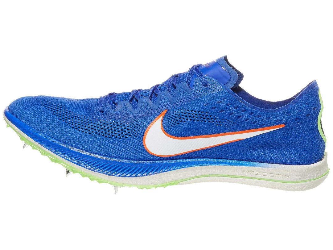 Blue nike spikes shop