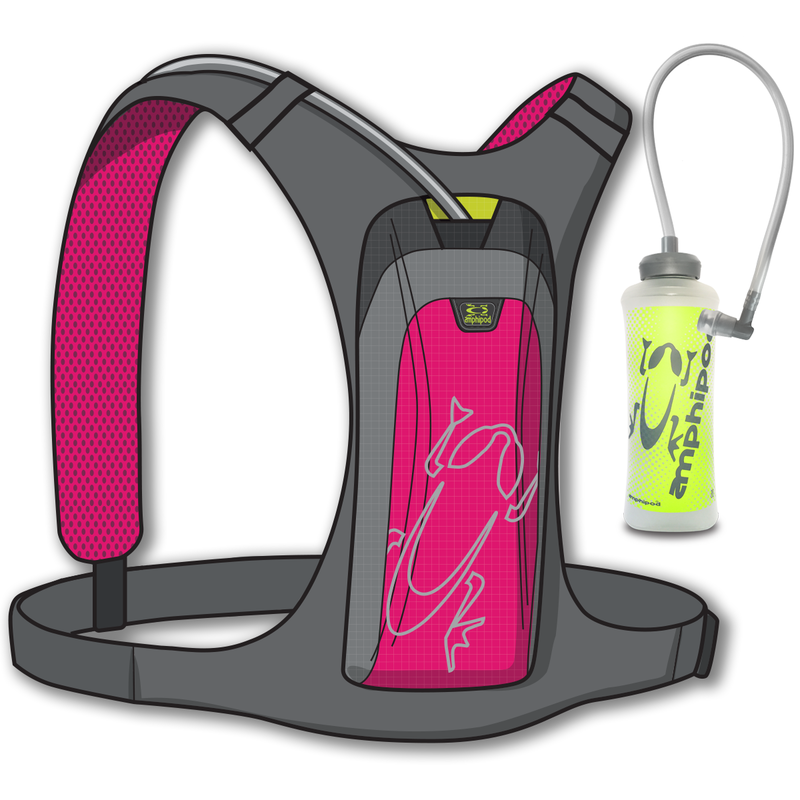 Amphipod PURERUN® ULTRALIGHT™ HYDRATION VEST WITH 600ML RESERVOIR