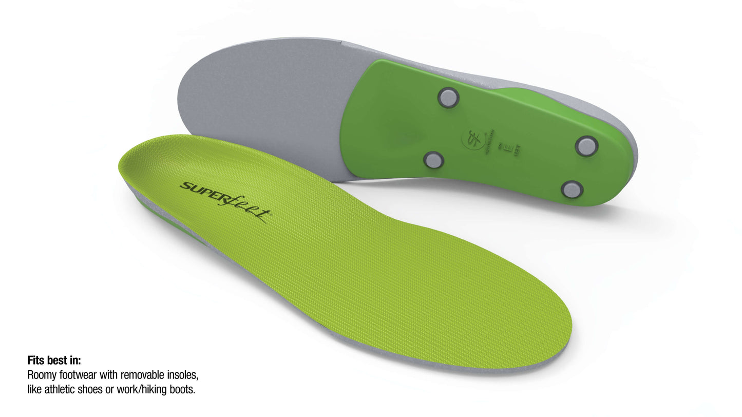 Superfeet GREEN Orthotic High Profile