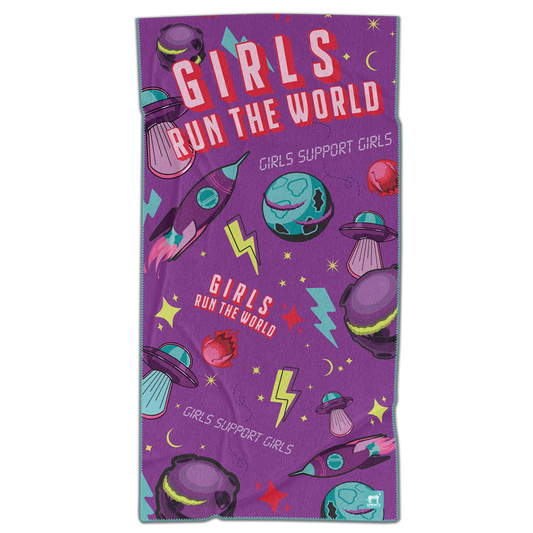 Sprints Girls Run The World Car Seat Cover Towel