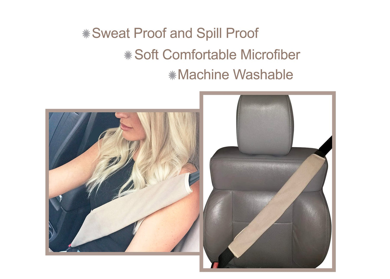 Seat belt sweat protector discount