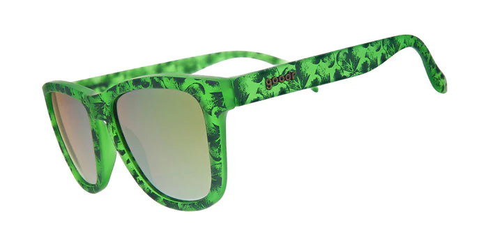 Goodr Sunglasses -- Limited Edition Clover Me In Gold